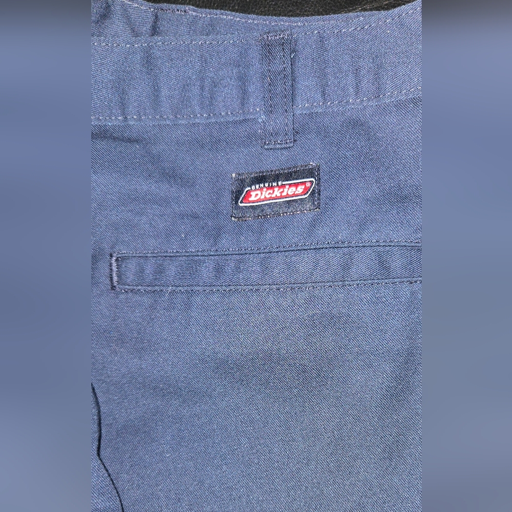 Dickies Women's Navy Blue Work Shorts Sz32 - Picture 7 of 10